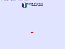 Tablet Screenshot of foolishtreefilms.com